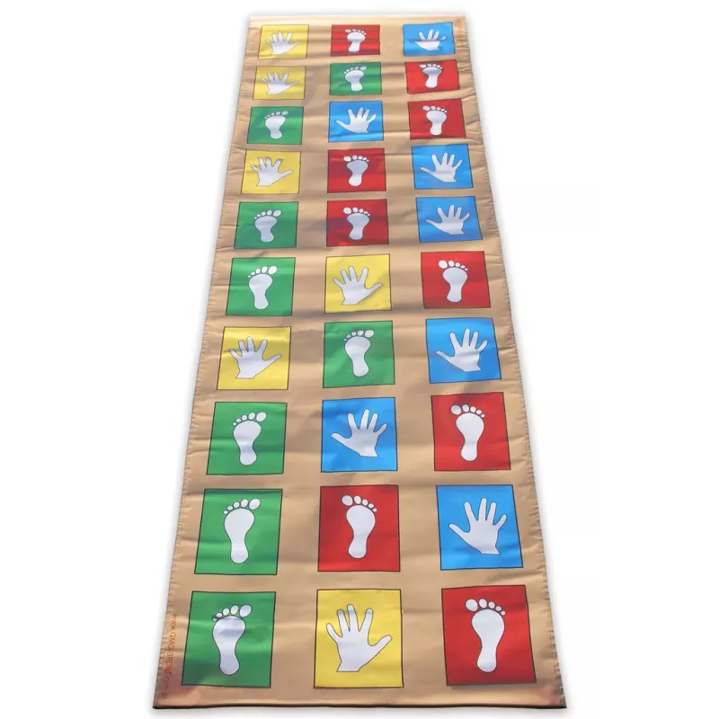 GRA planszowa-plenerowa 10 skoków 305x95cm antypoślizgowa