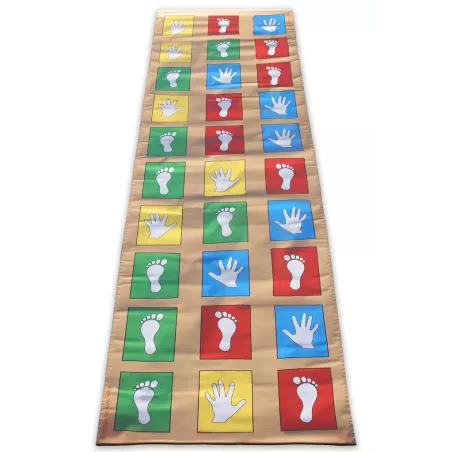 GRA planszowa-plenerowa 10 skoków 305x95cm antypoślizgowa