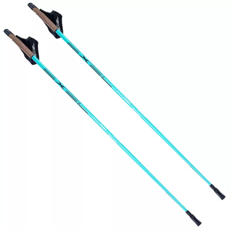 Kijki EXEL Nordic Trainer QR turkusowo-czarne