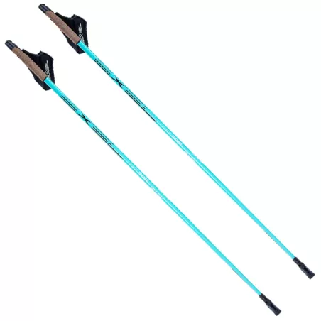 Kijki EXEL Nordic Trainer QR turkusowo-czarne