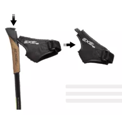 Kijki EXEL Nordic Trainer QR turkusowo-czarne