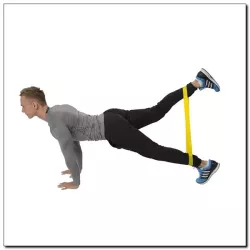 Guma 50x5x0,04cm HMS GU04 żółta