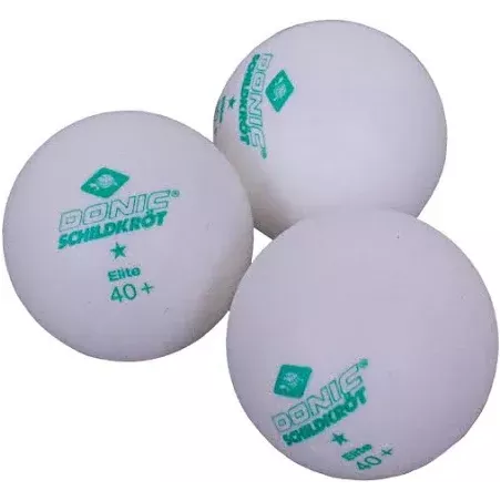 Piłeczki do tenisa Donic Shildkrot ELITE* - 3 szt.