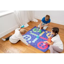 Gra planszowa Chińczyk AKSON 150x150cm