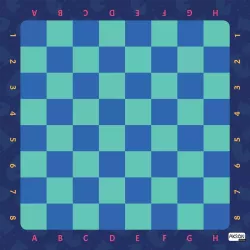 Gra planszowa Warcaby AKSON 150x150cm