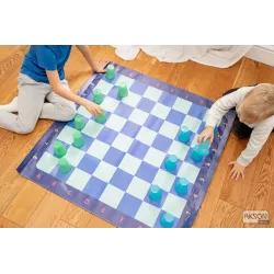 Gra planszowa Warcaby AKSON 150x150cm