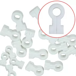 Uchwyt do mocowania siatki OMEGA 28x14x8mm