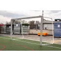 Bramka do piłki nożnej aluminiowa przenośna 3x1,55m ŻAK