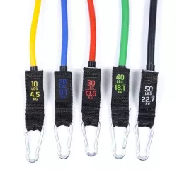 Gumy treningowe z uchwytami 5 szt. SMJ EX005