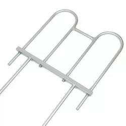 Atrapa bloku na siatkę aluminiowa